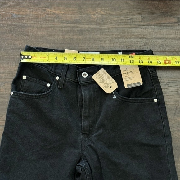 Levi’s SilverTab ‘94 Baggy Mid Rise Denim Straight‎ Leg Jeans Size 27 X 31 Women - Picture 8 of 10